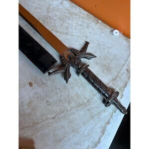 Full size steel sword Pakistan 41” role play fantasy theater GOT LOTR ren fair